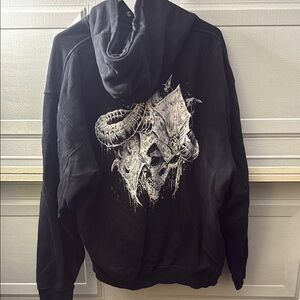 Darc Sport Black Artistic Hoodie Sweatshirt